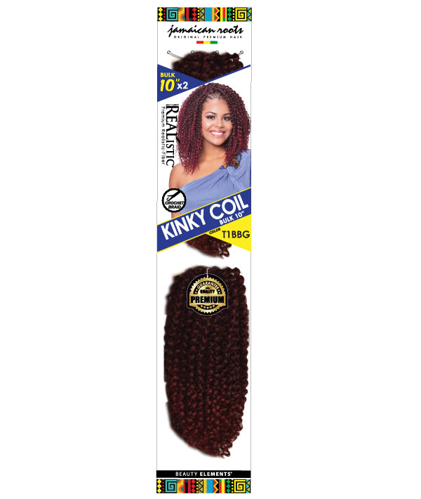 KINKY COIL BULK10″ Bijoux Hair