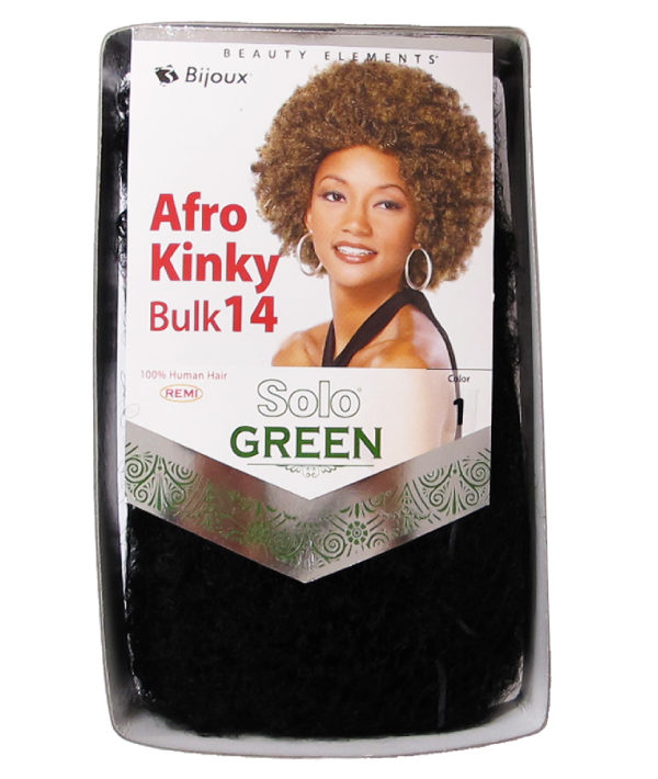 SOLO GREEN AFRO KINKY BULK – Bijoux Hair