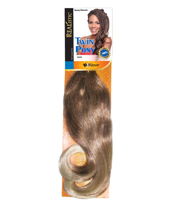 Twin Pony Braid Bijoux Hair