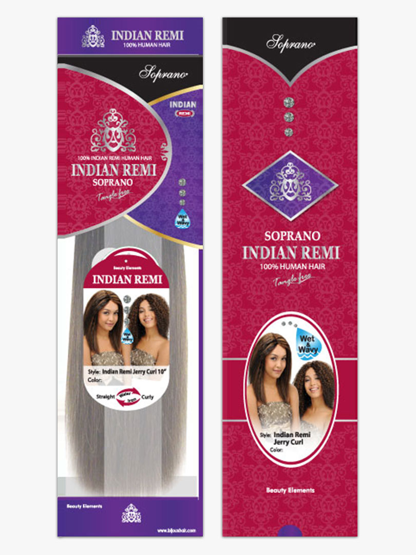 HH INDIAN REMI JERRY C WVG - BijouxHair